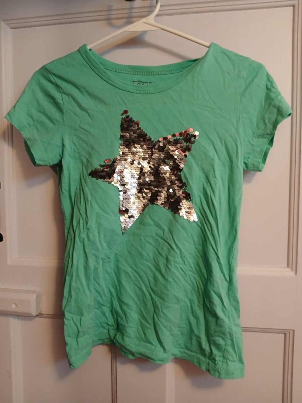LOOK By Crewcuts Girls XL Size 12 Star Shirt
